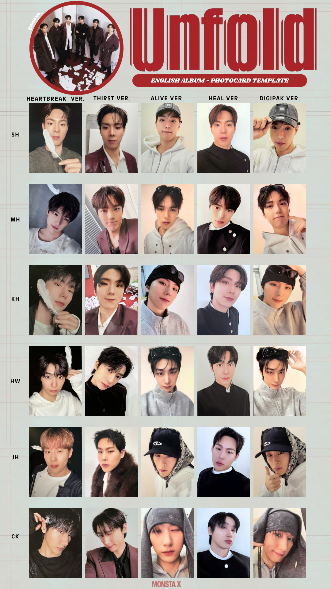 Foto terbaru MONSTA X