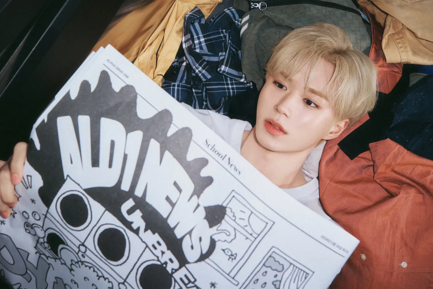 A moment captured by Kim Junseo (ALPHA DRIVE ONE)'s fan