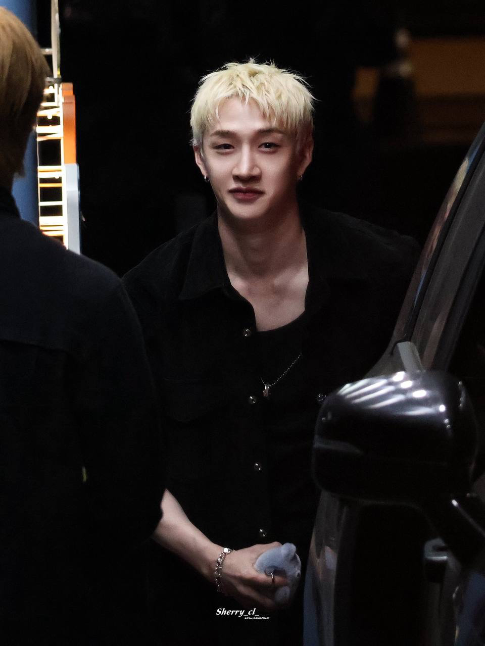 A moment captured by Bang Chan (Stray Kids)'s fan