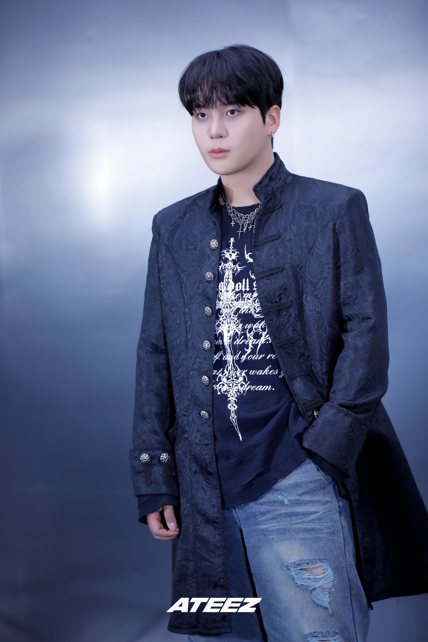 Recent activity shot of Jongho (ATEEZ)