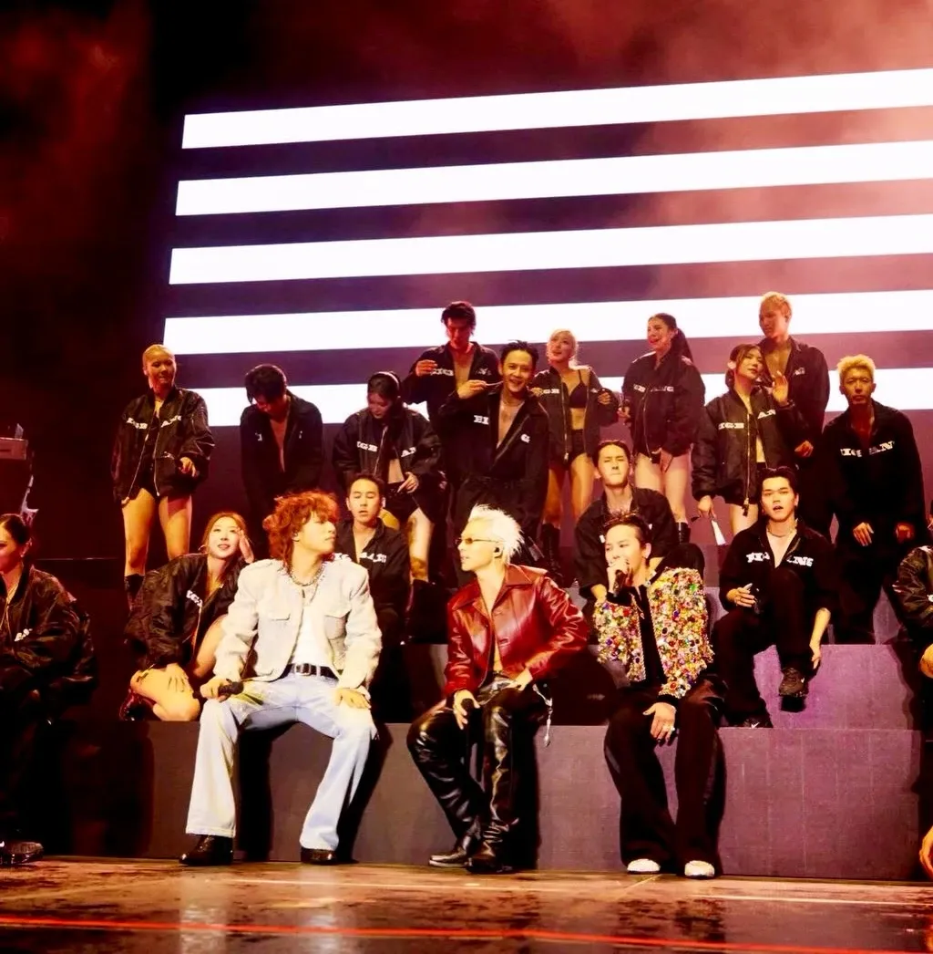 A moment captured by BIGBANG's fan