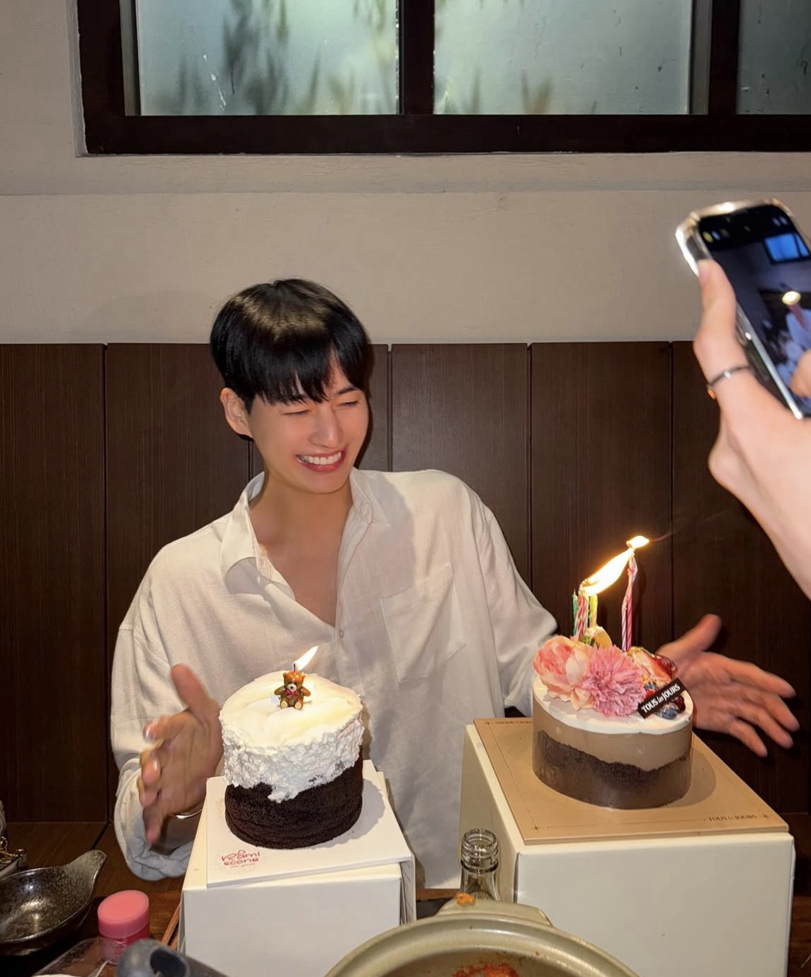 A moment captured by UP10TION's fan