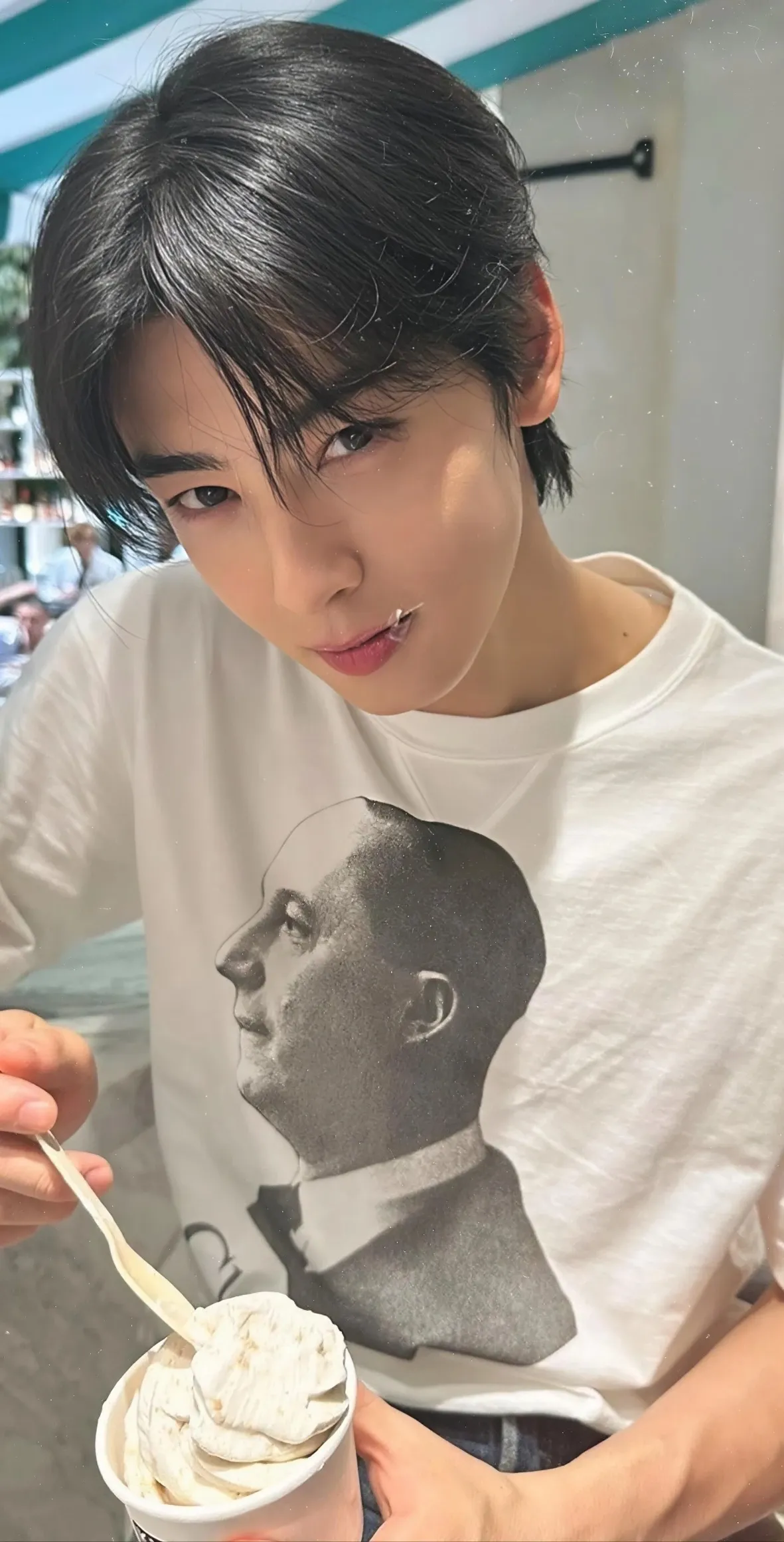 Behind-the-scenes cut of Eunwoo (ASTRO)