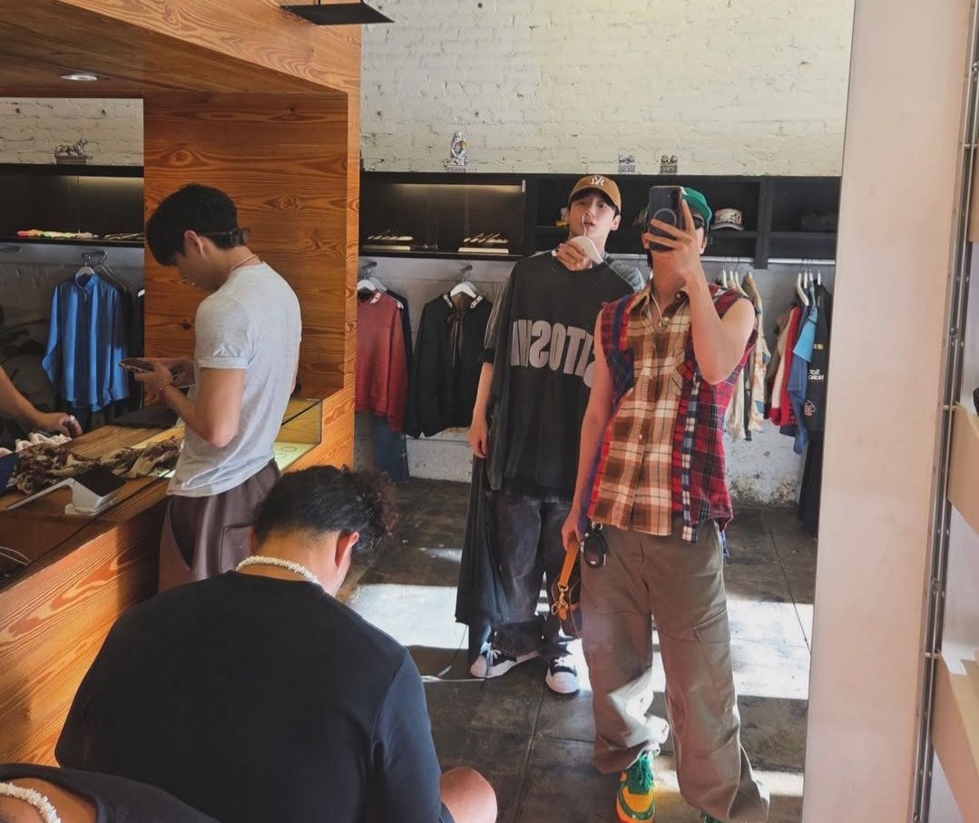 A moment captured by BTS's fan