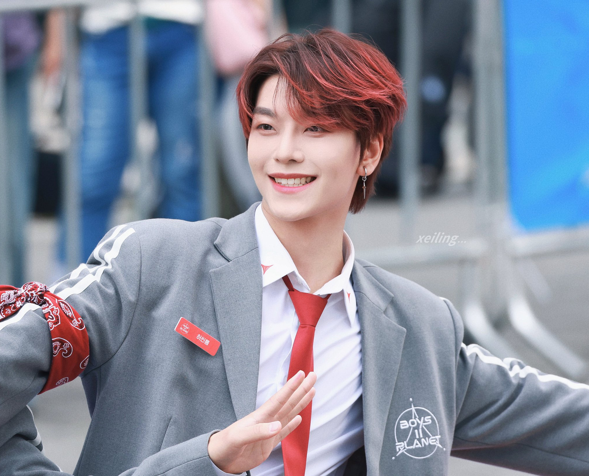 Recent activity shot of He Xinlong (ALPHA DRIVE ONE)