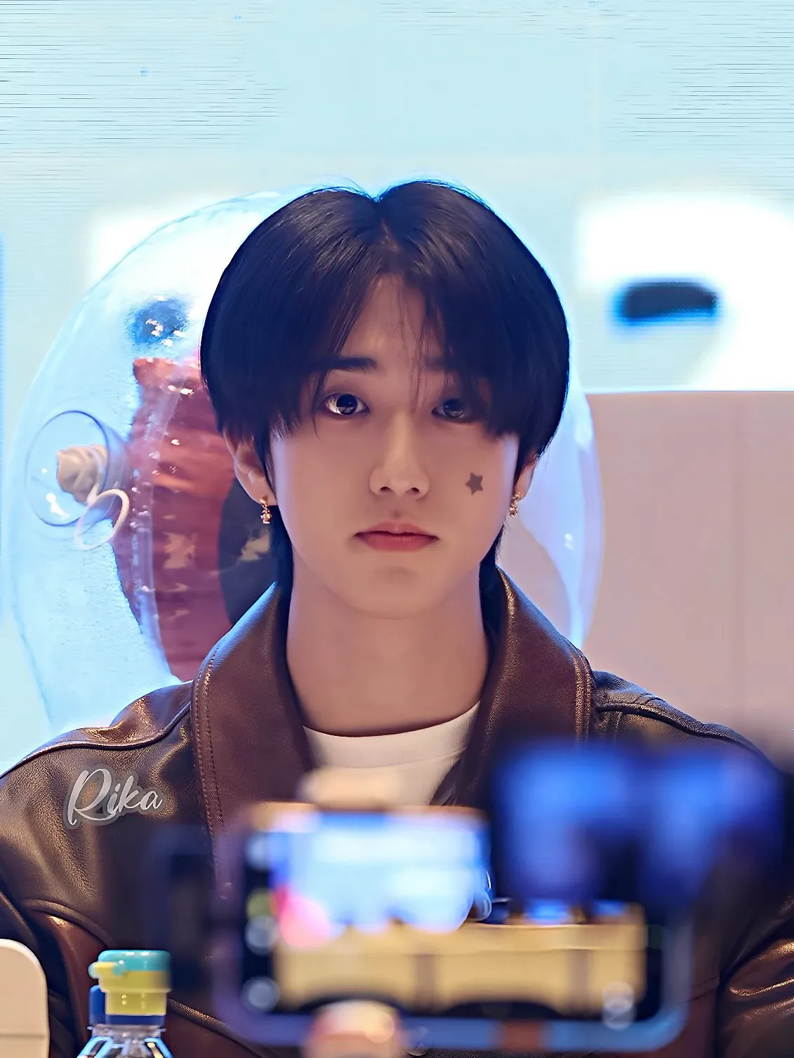 A moment captured by HAN (Stray Kids)'s fan