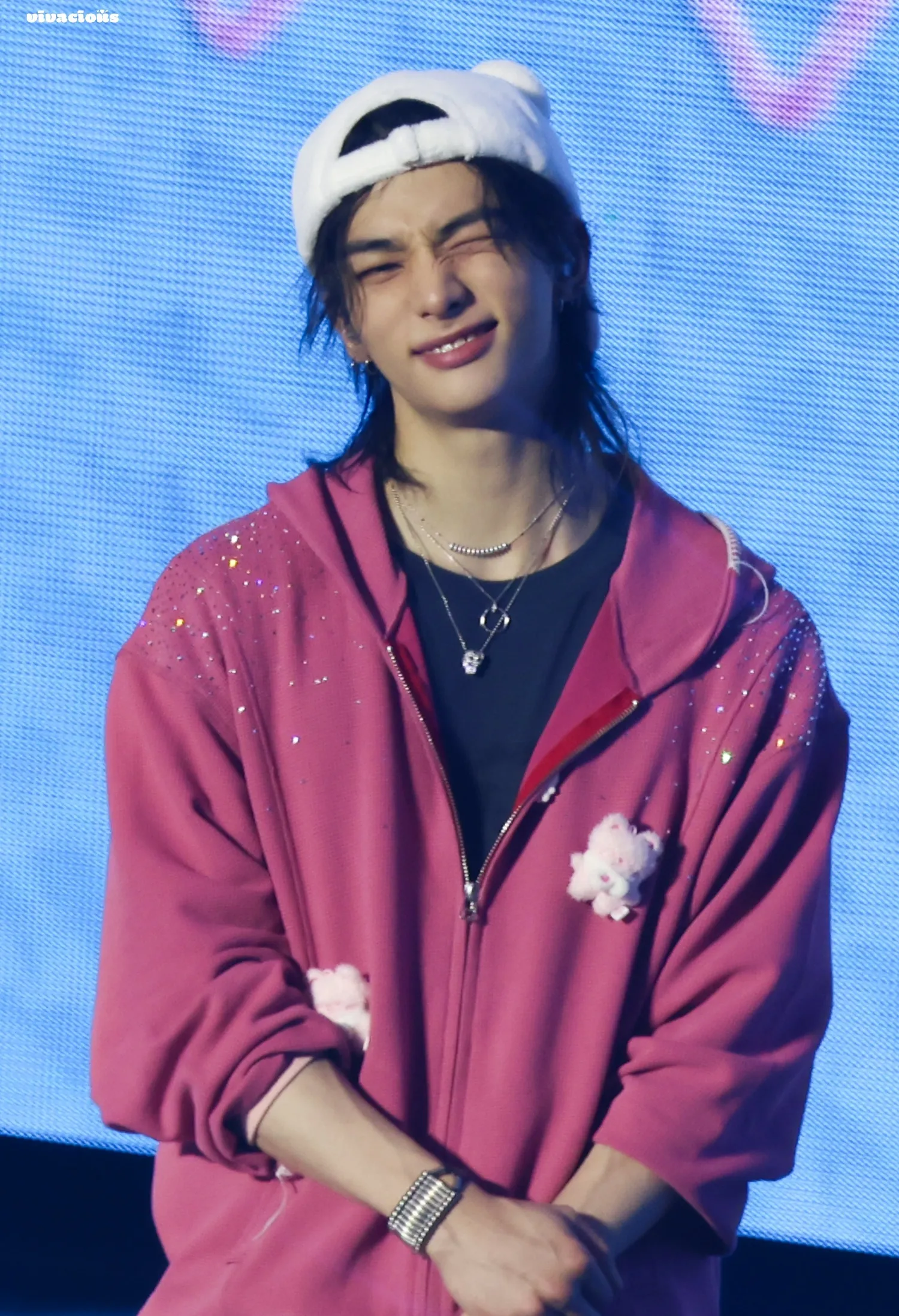 Behind-the-scenes cut of Hyunjin (Stray Kids)