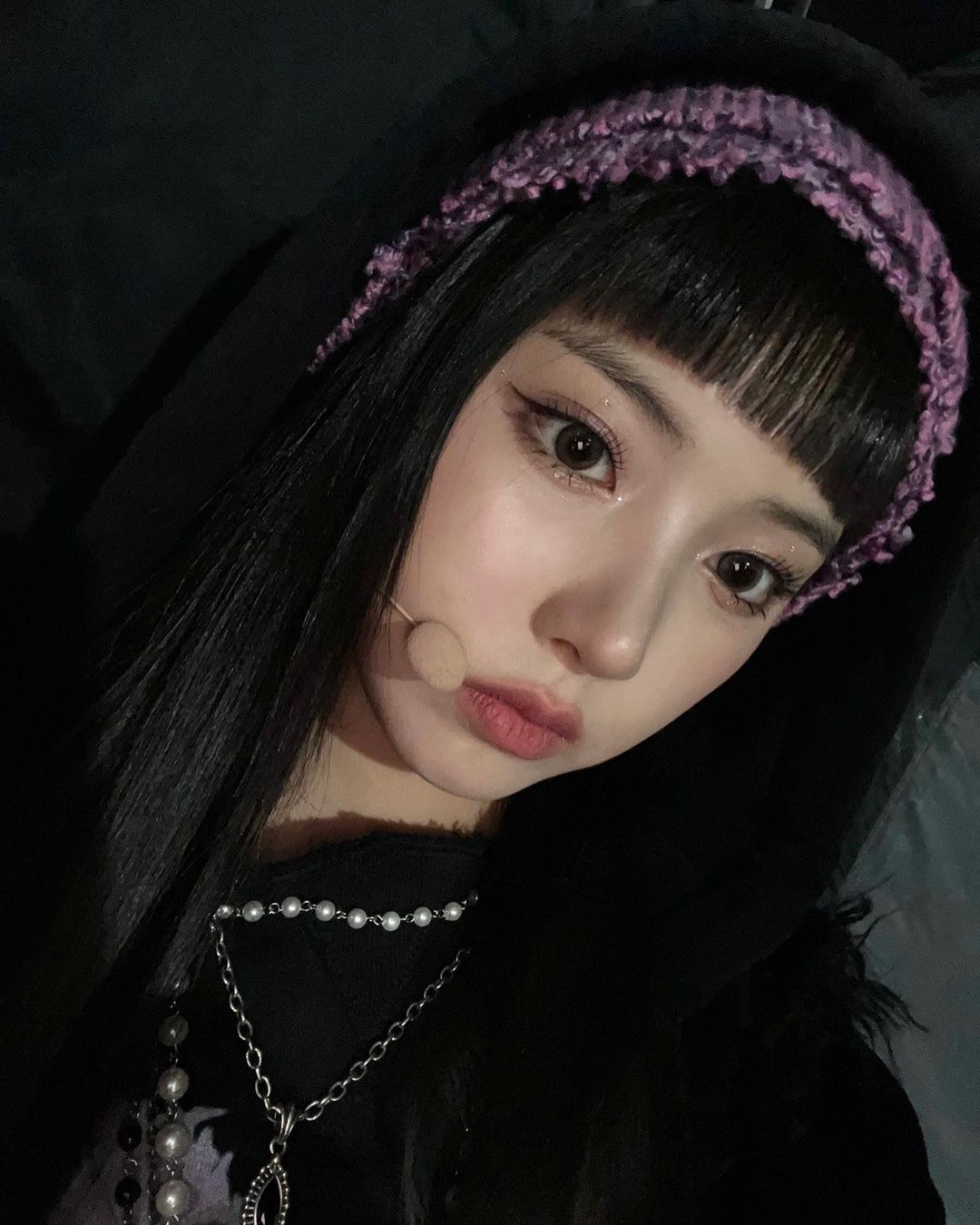 Recent activity shot of NMIXX