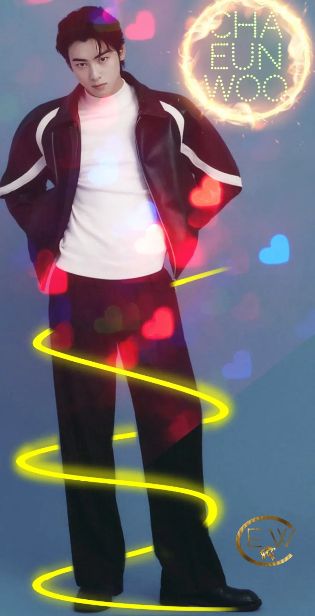 Recent activity shot of Eunwoo (ASTRO)