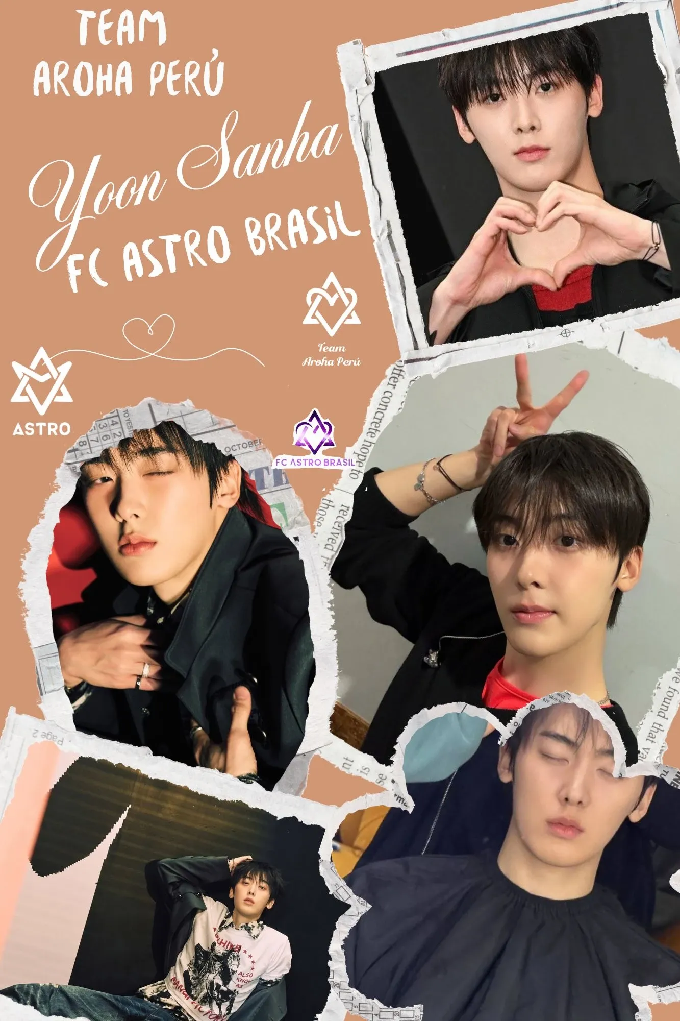 A moment captured by Sanha (ASTRO)'s fan