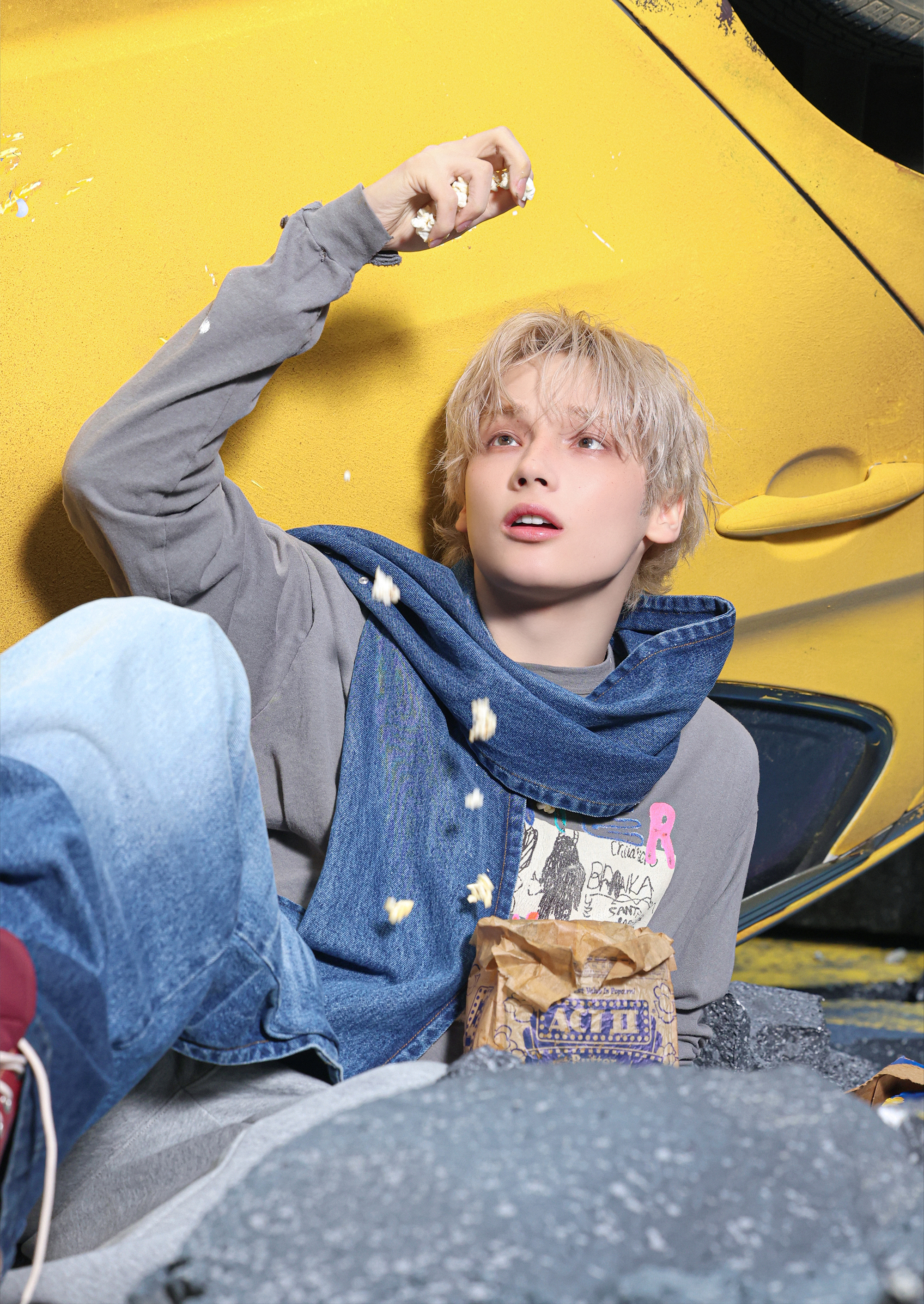 Recent activity shot of HueningKai (TOMORROW X TOGETHER)