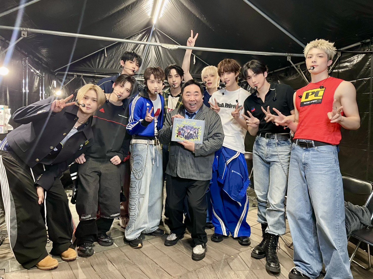 Behind-the-scenes cut of &TEAM