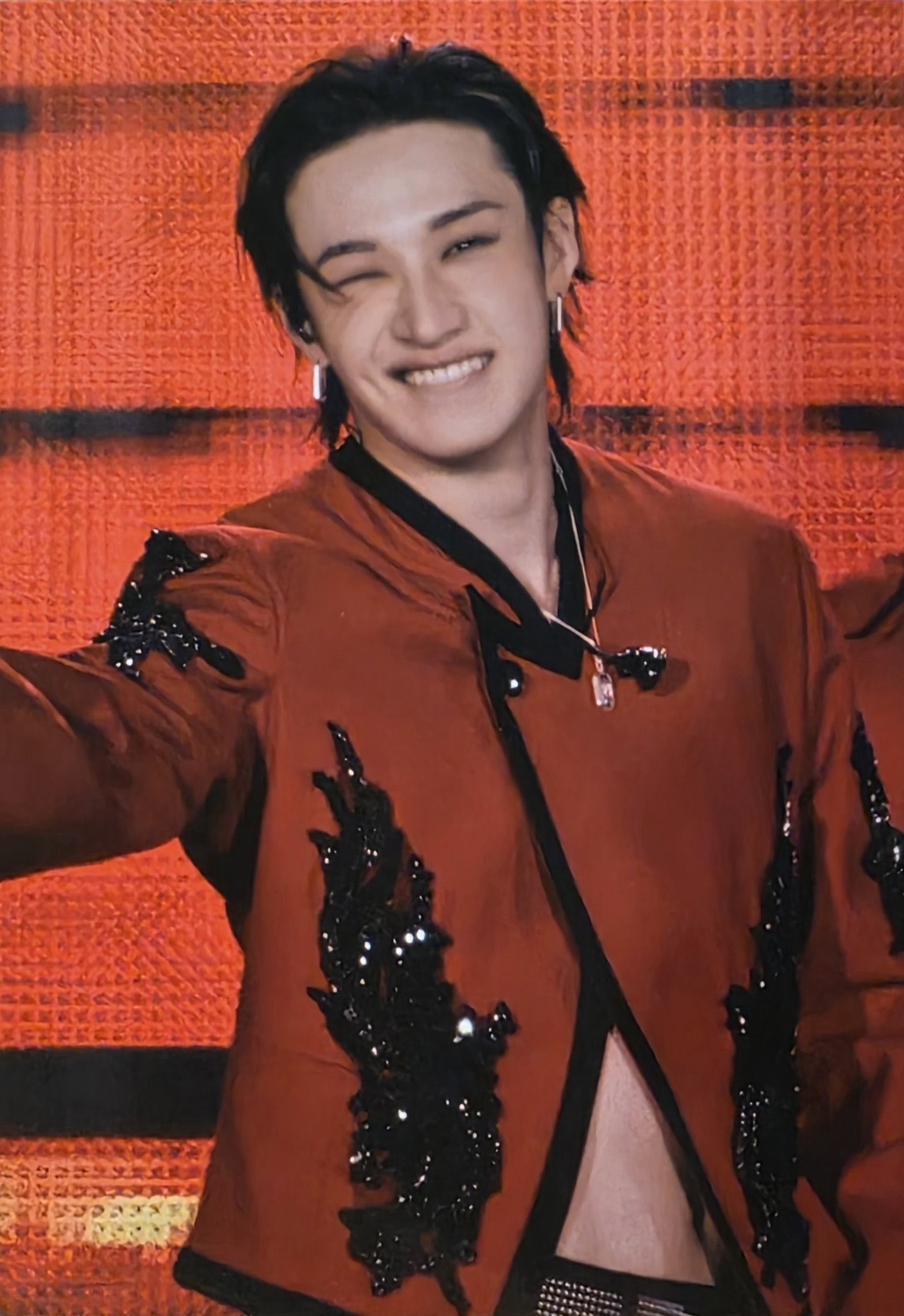 Recent activity shot of Bang Chan (Stray Kids)