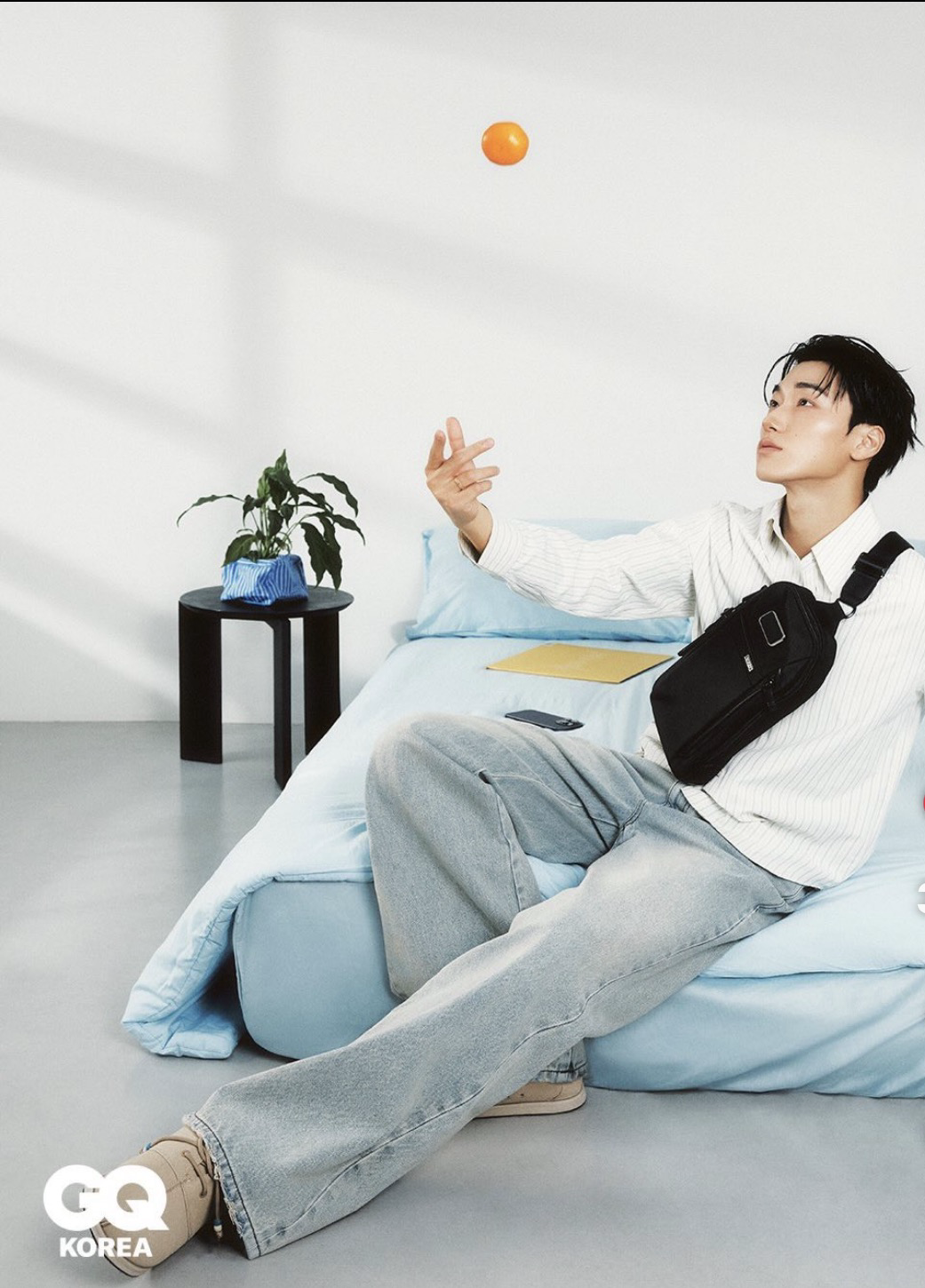 Behind-the-scenes cut of San (ATEEZ)