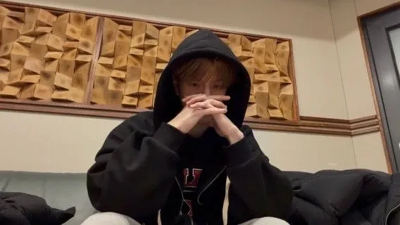A moment captured by Seungmin (Stray Kids)'s fan