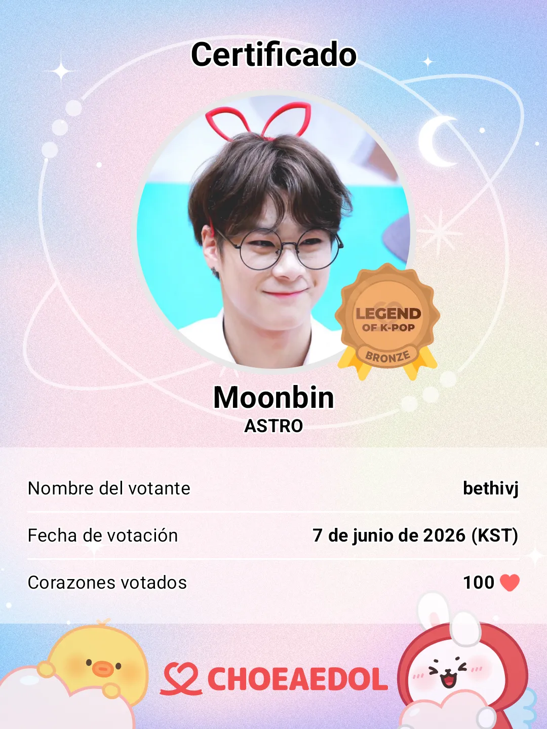 Latest photo of Moonbin (ASTRO)