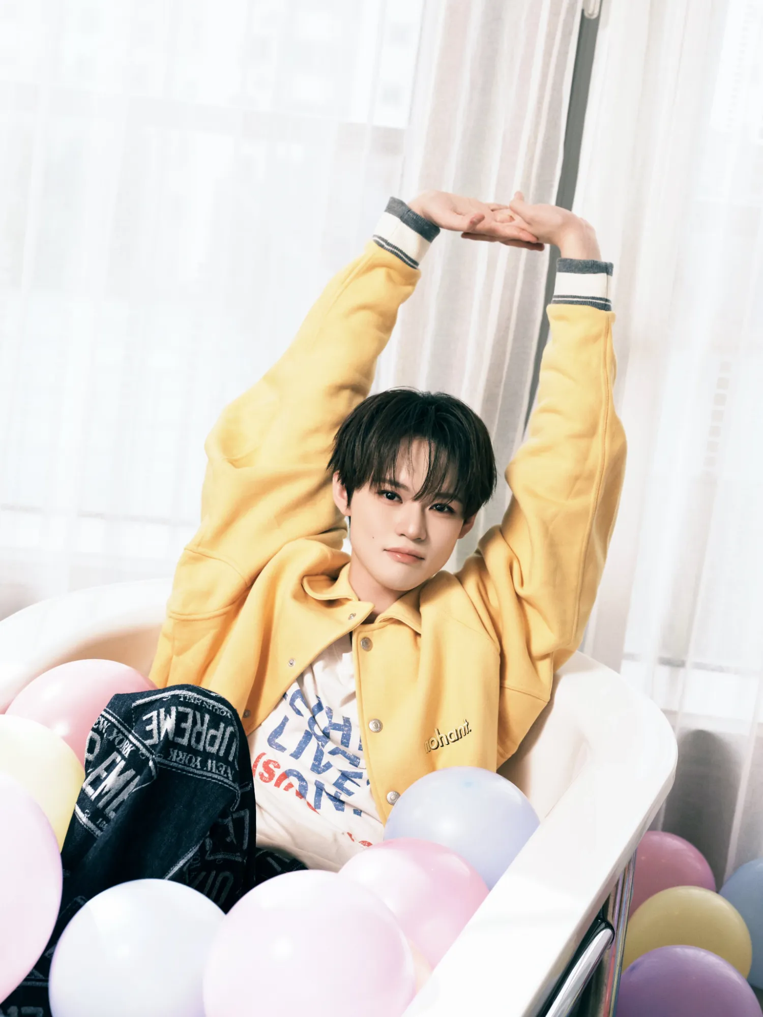 A moment captured by Chenle (NCT DREAM)'s fan