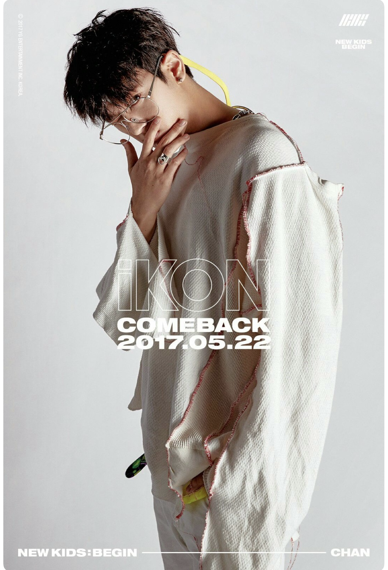 Recent activity shot of CHAN (iKON)