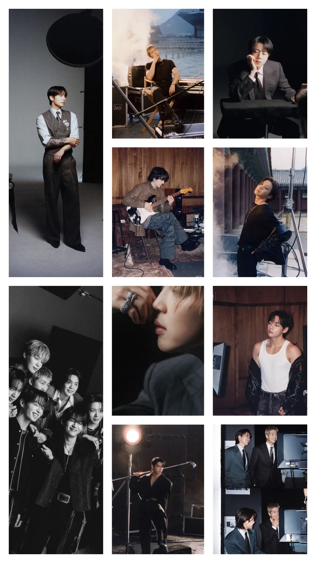 A heartfelt wallpaper shared by BTS's fans