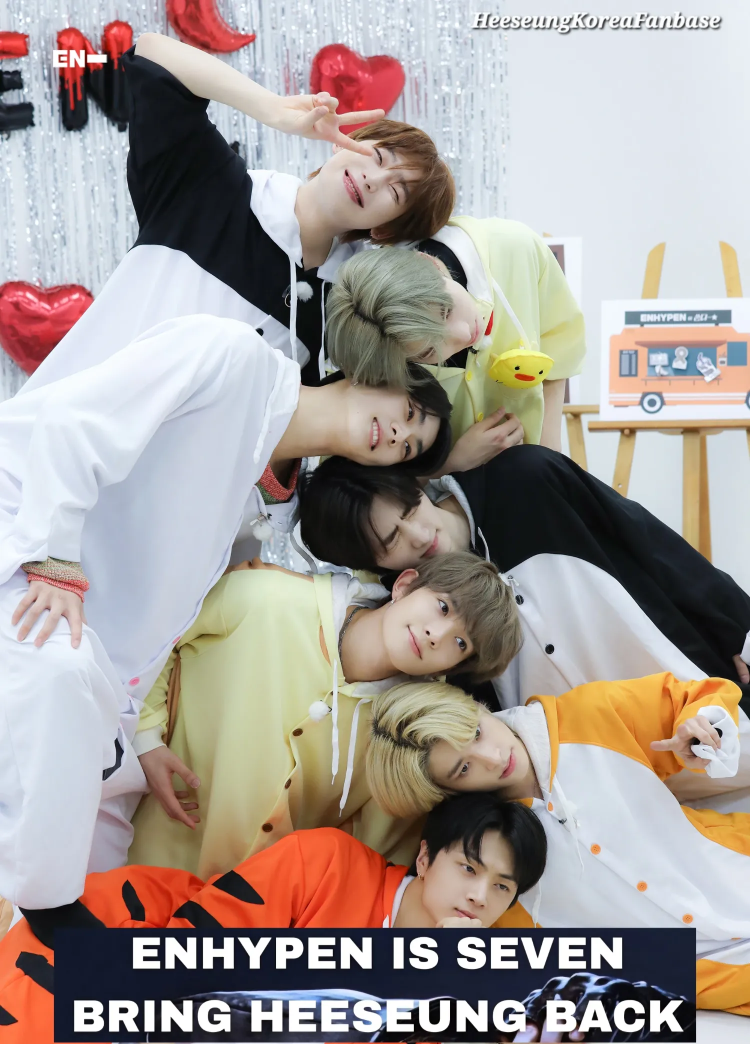 Behind-the-scenes cut of Heeseung