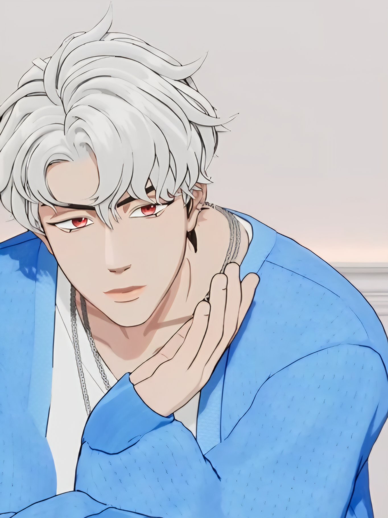 Recent activity shot of Eunho (PLAVE)