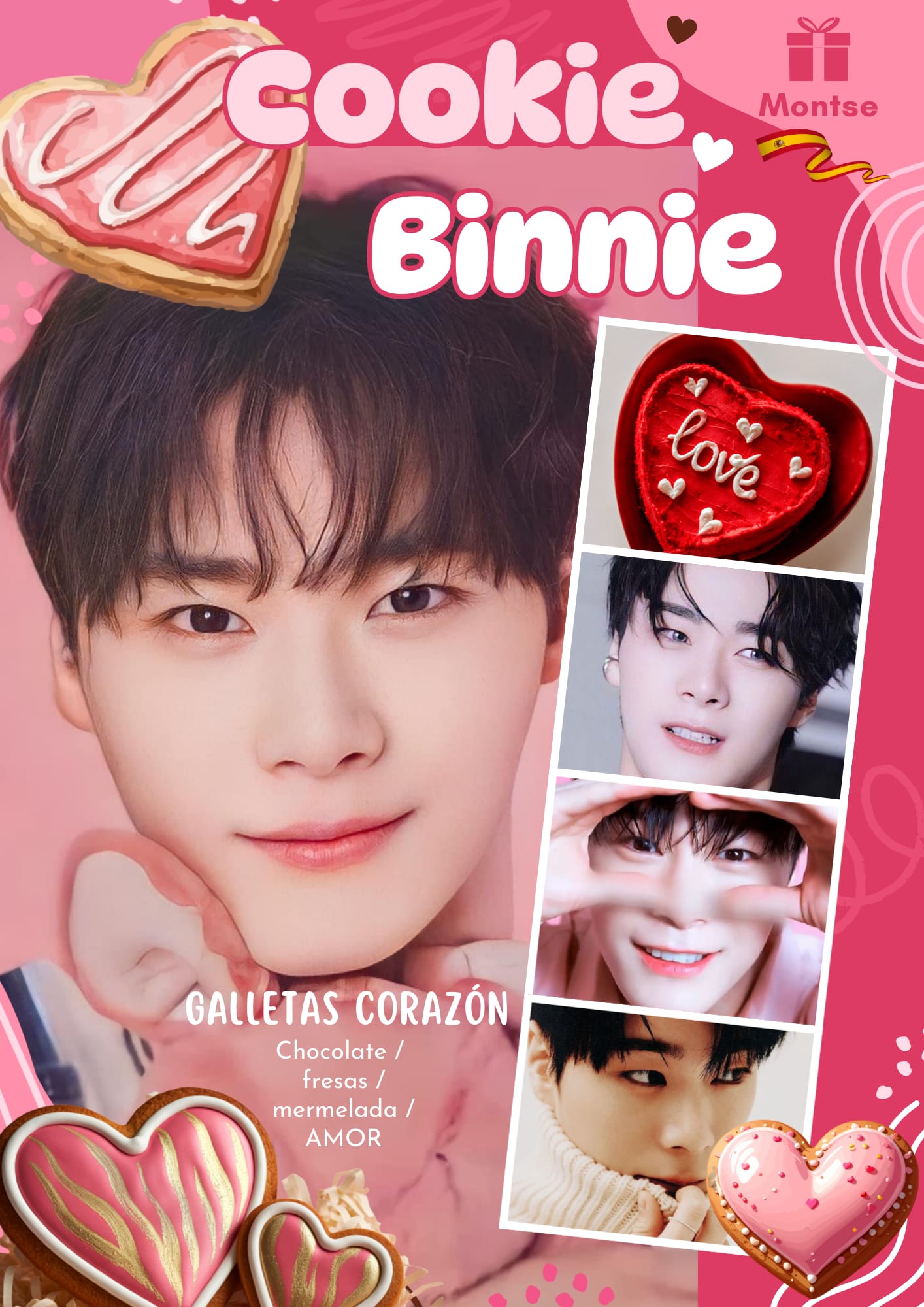 Recent activity shot of Moonbin (ASTRO)