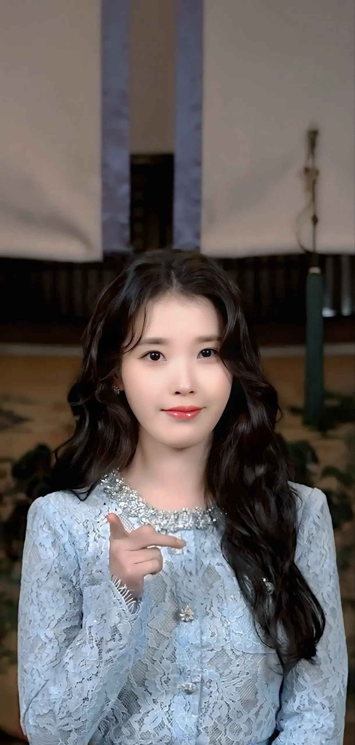 Momen yang diabadikan oleh penggemar IU