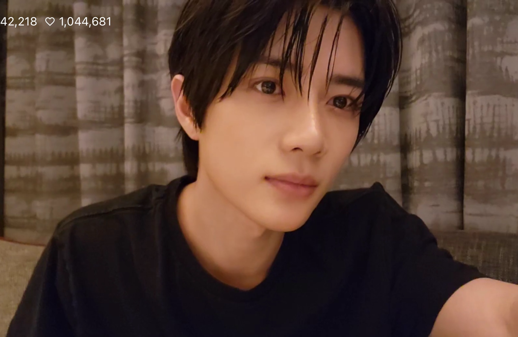 Recent activity shot of Beomgyu (TOMORROW X TOGETHER)