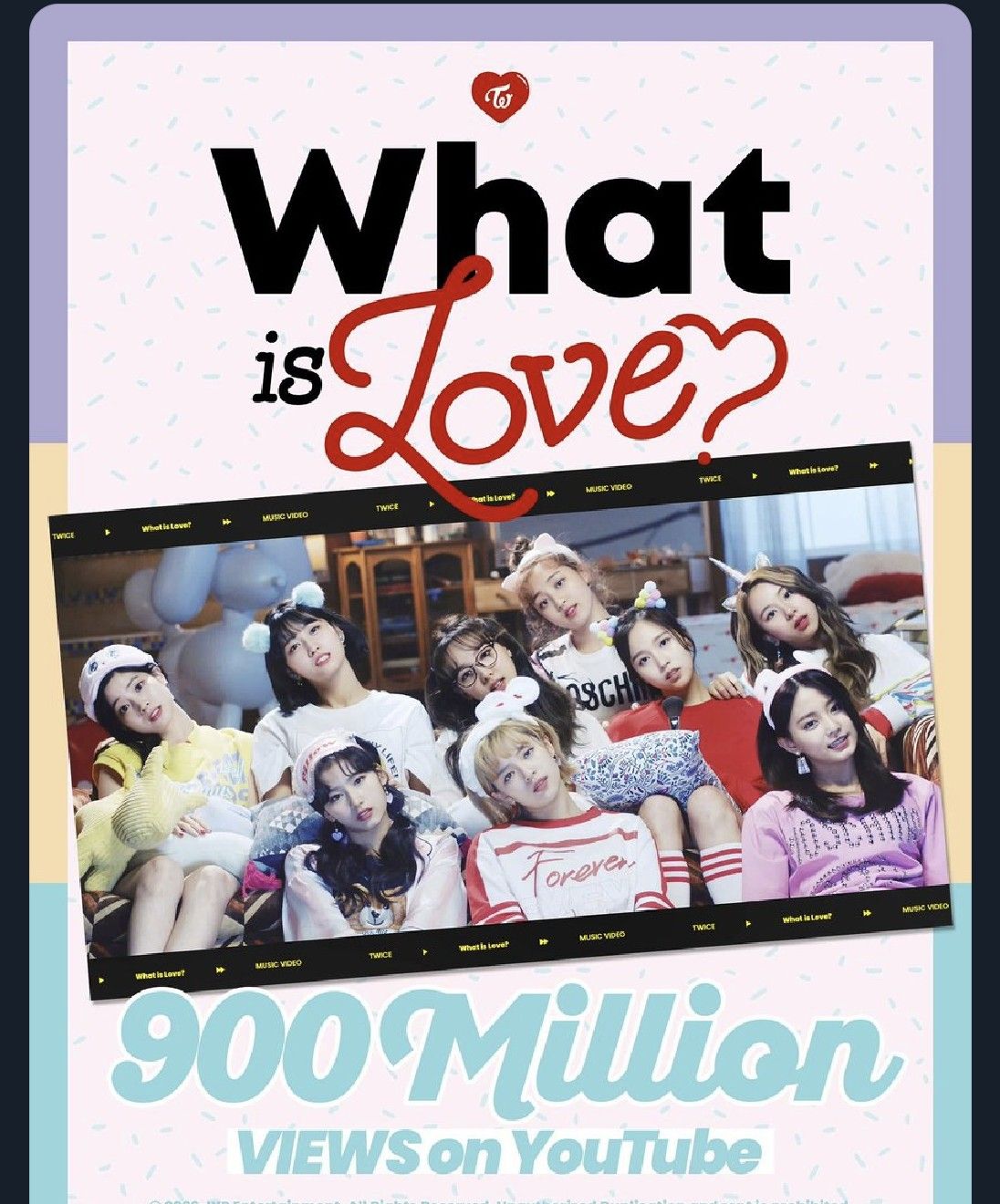 Recent activity shot of TWICE