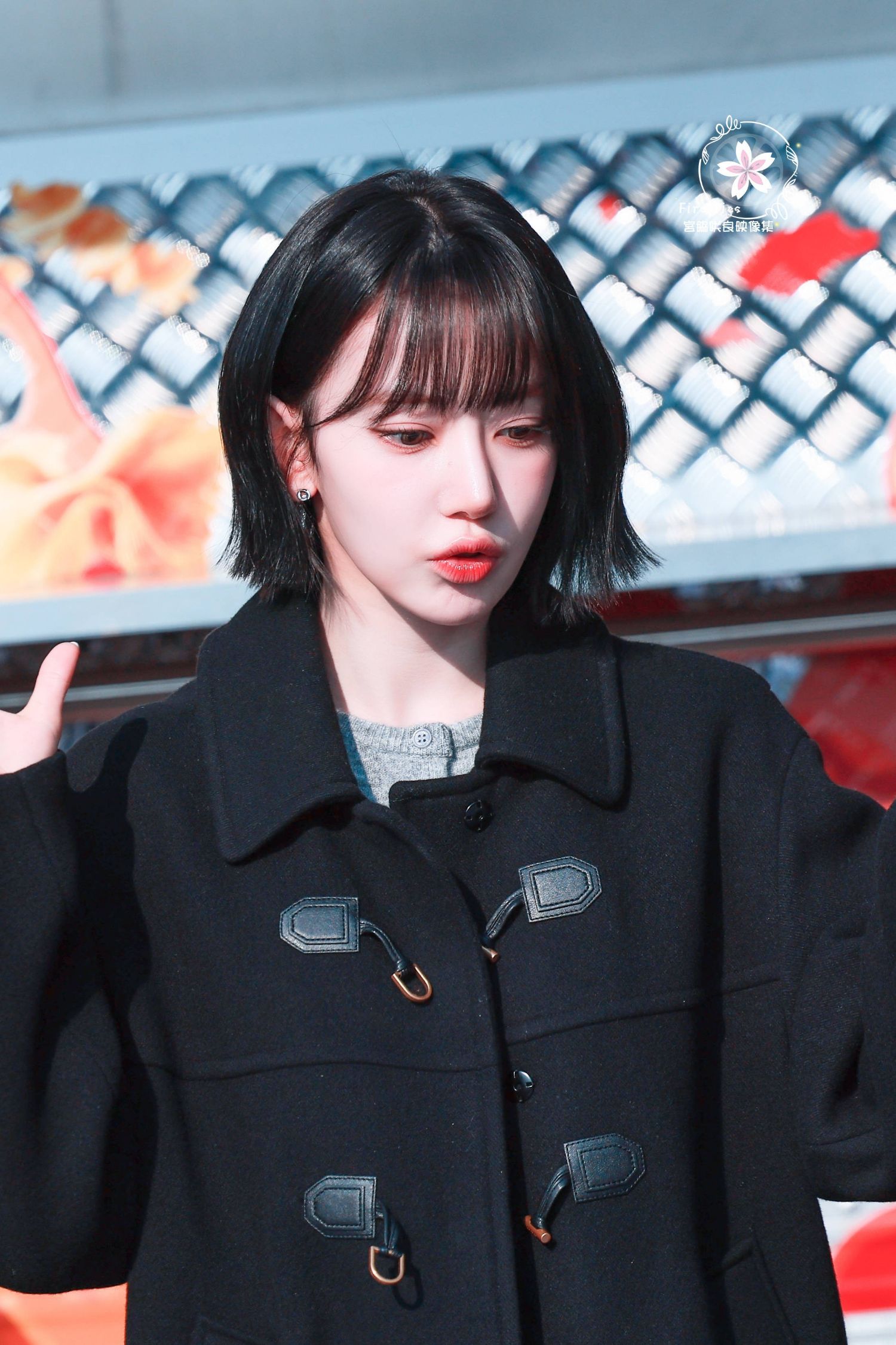 Recent activity shot of Sakura (LE SSERAFIM)