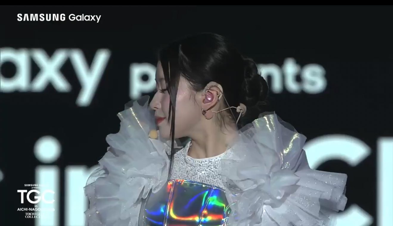 Recent activity shot of Kasahara Momona (ME:I)