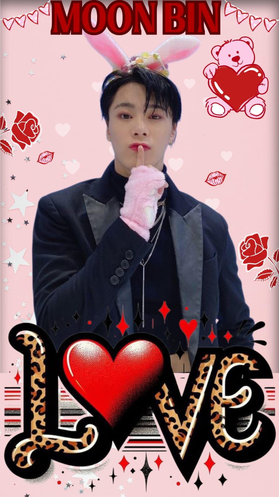 Recent activity shot of Moonbin (ASTRO)