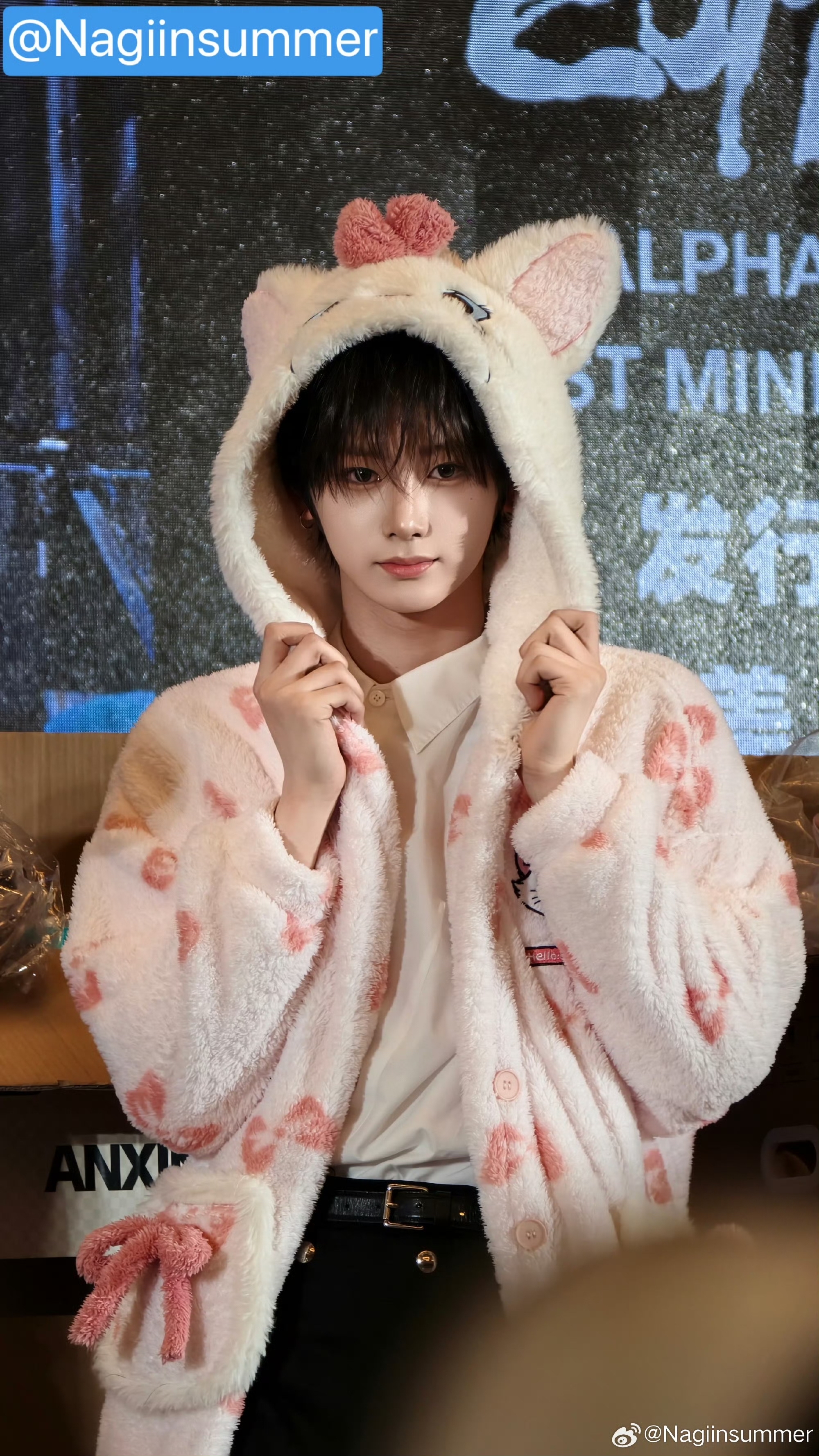 Fandom-recommended wallpaper image of Zhou Anxin (ALPHA DRIVE ONE)