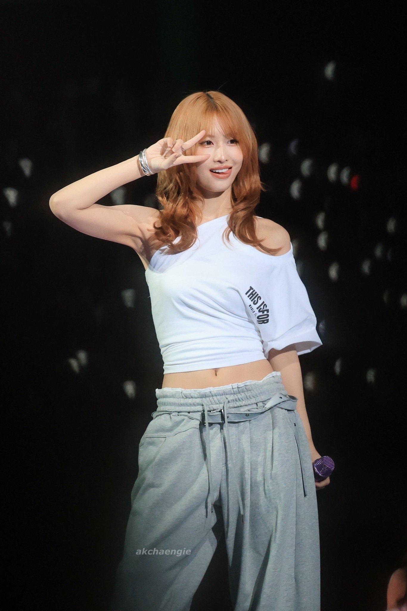 Momo (TWICE)粉絲拍下的瞬間