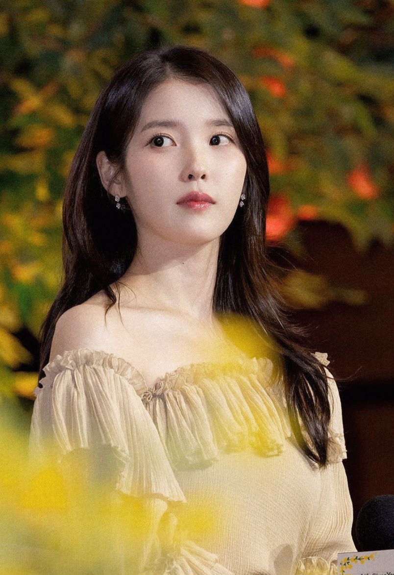 IUの舞台裏ショット