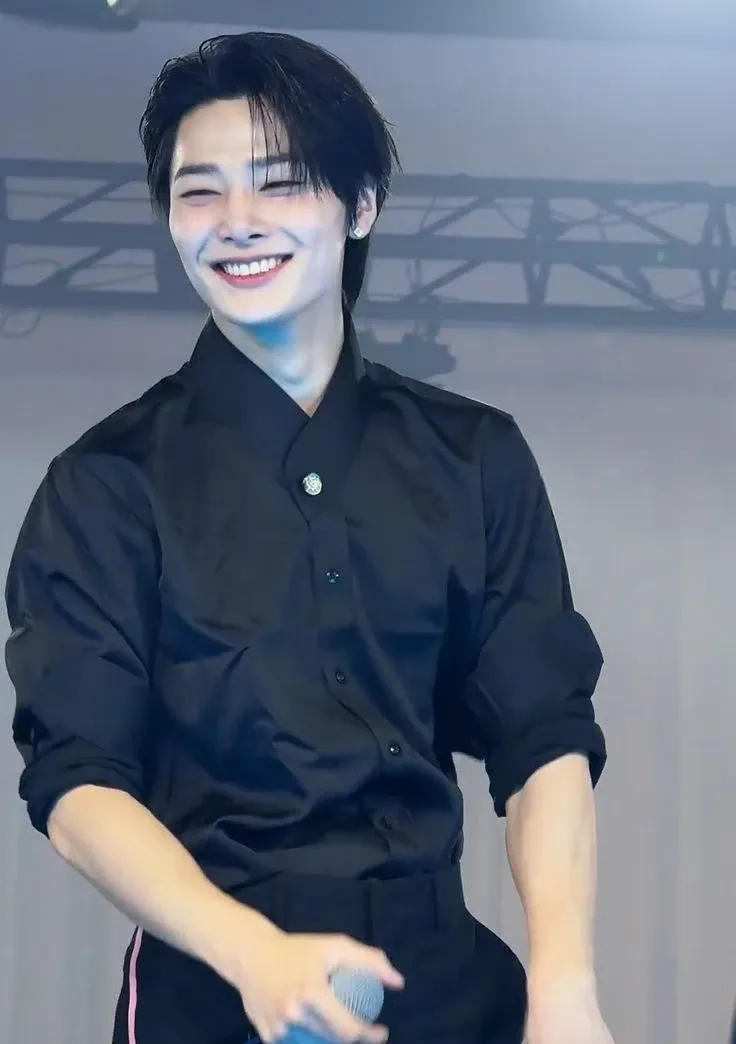 A moment captured by I.N (Stray Kids)'s fan