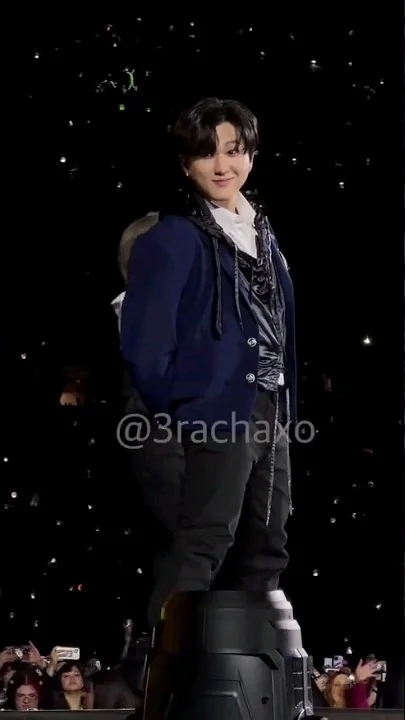 Recent activity shot of Changbin (Stray Kids)