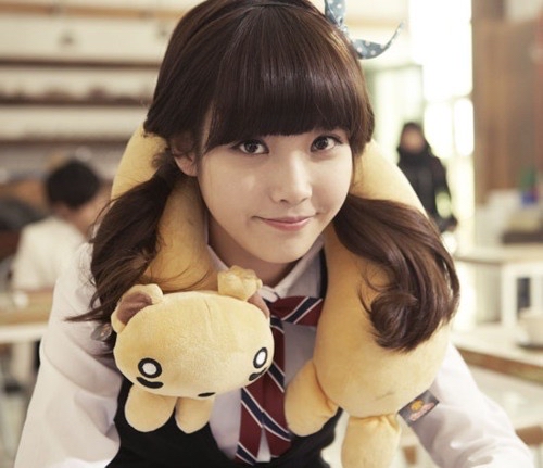 Potret di balik layar IU