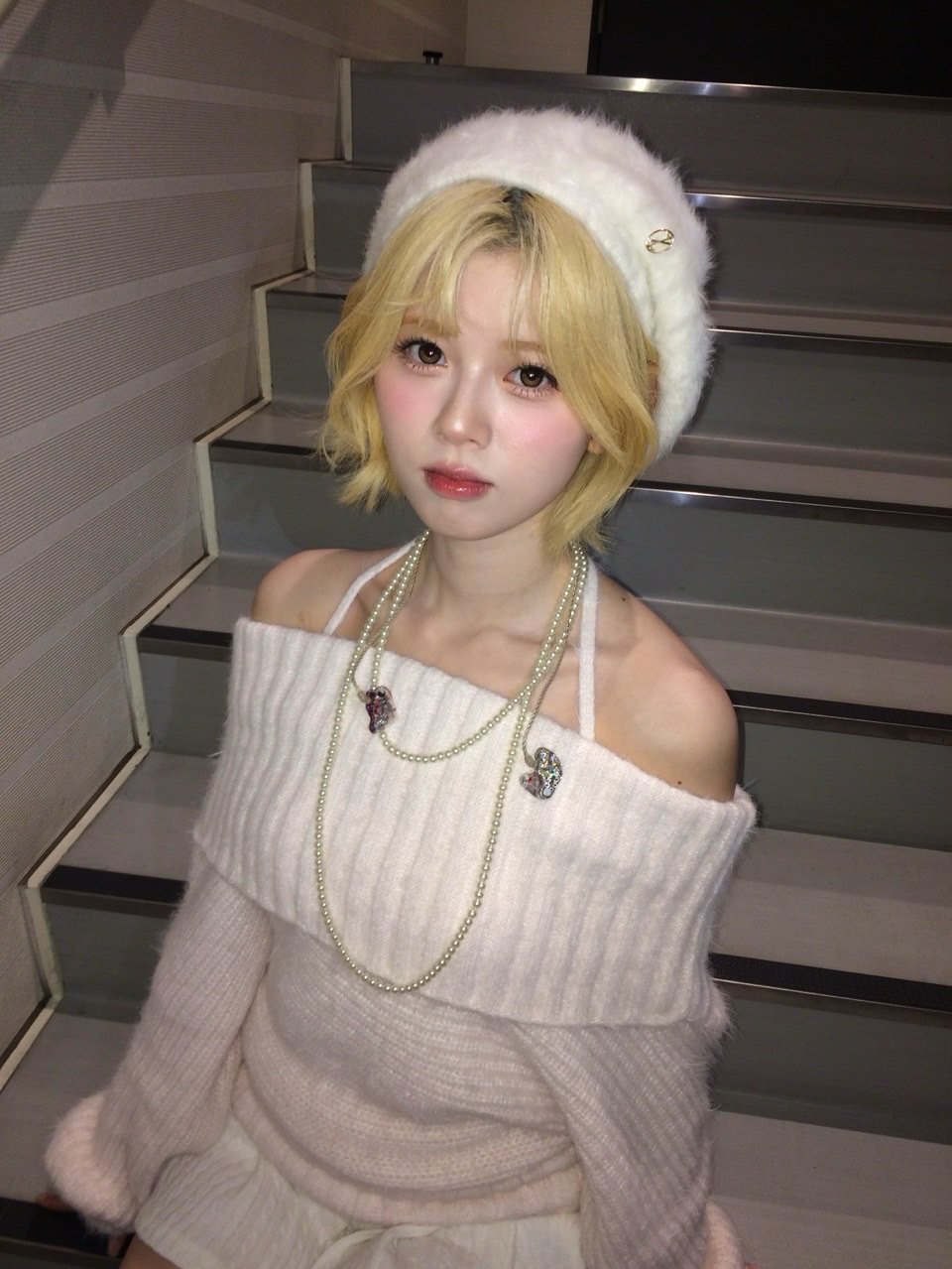 A moment captured by Riku (NiziU)'s fan