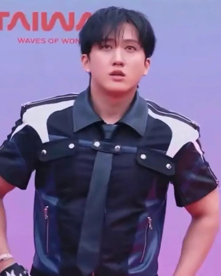 Recent activity shot of Changbin (Stray Kids)