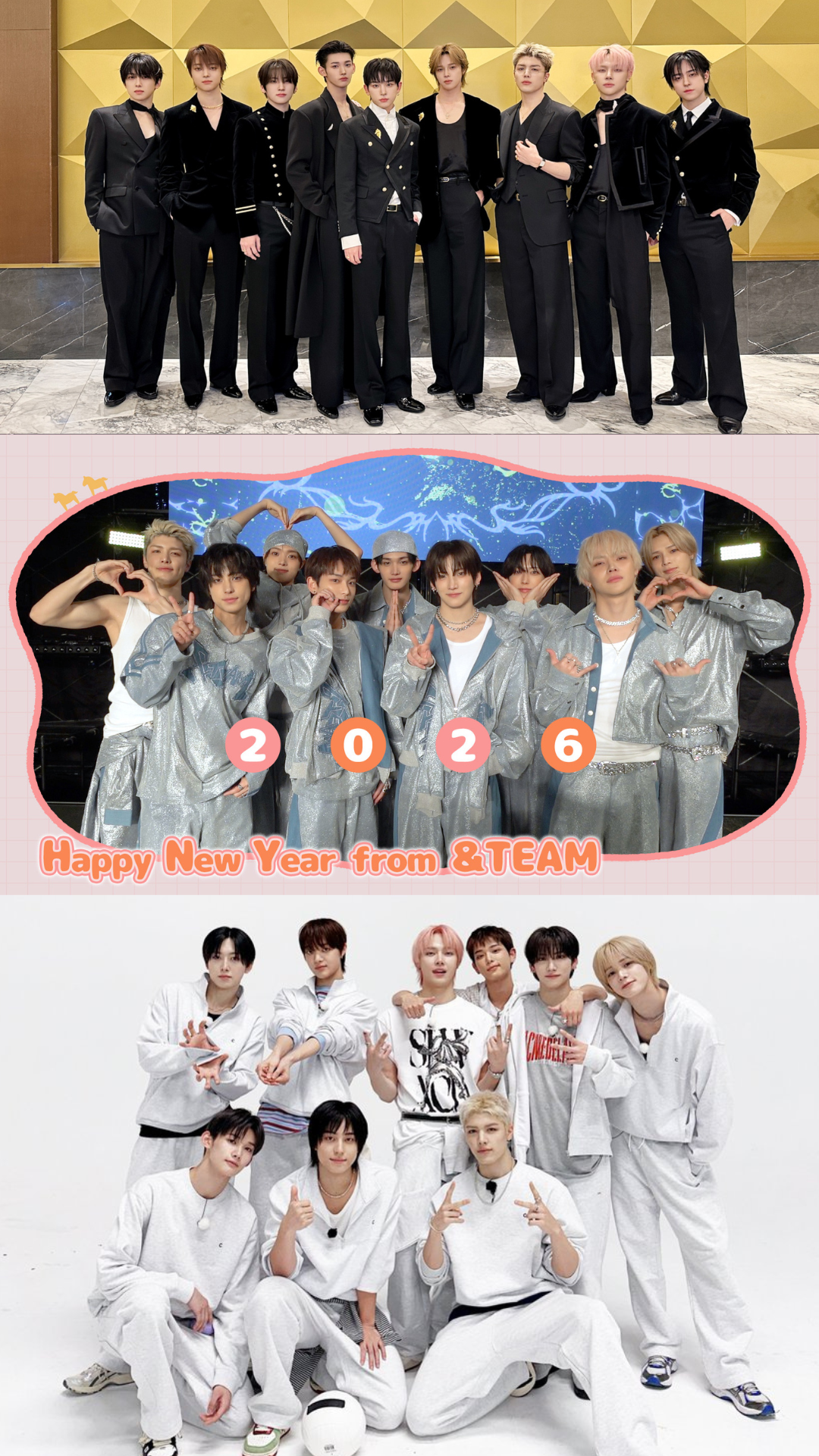 Recent activity shot of &TEAM