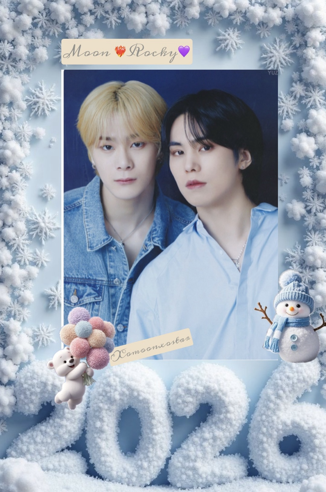 A moment captured by Rocky's fan