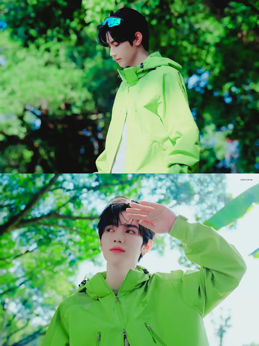 Behind-the-scenes cut of Zhang Hao