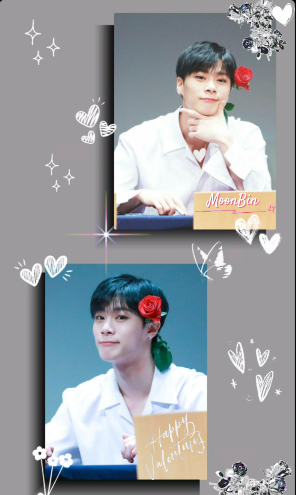 Recent activity shot of Moonbin (ASTRO)