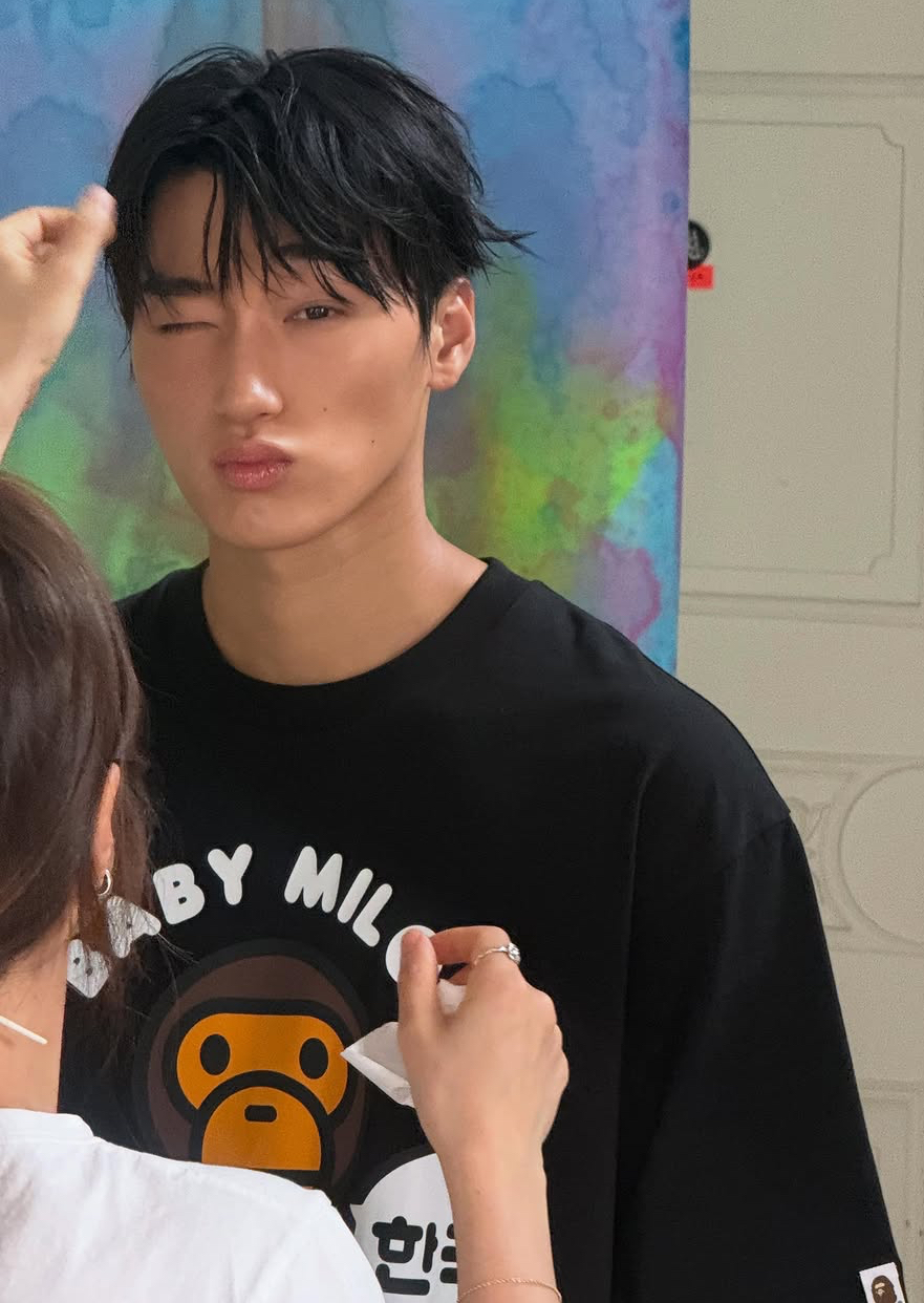 Recent activity shot of San (ATEEZ)