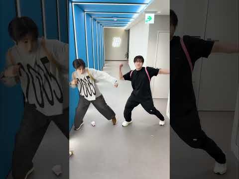 A moment captured by Stray Kids's fan