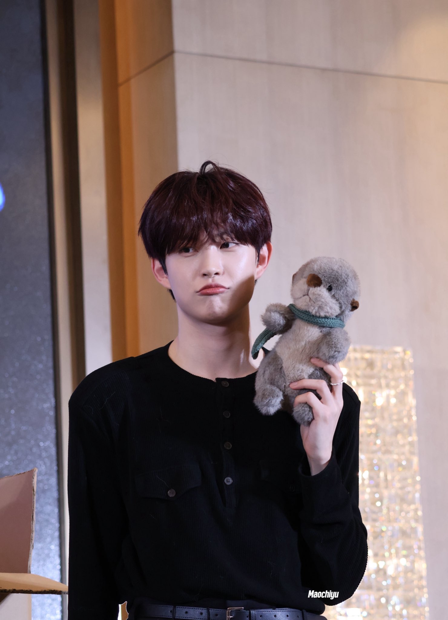 Momen yang diabadikan oleh penggemar Kim Geonwoo (ALPHA DRIVE ONE)