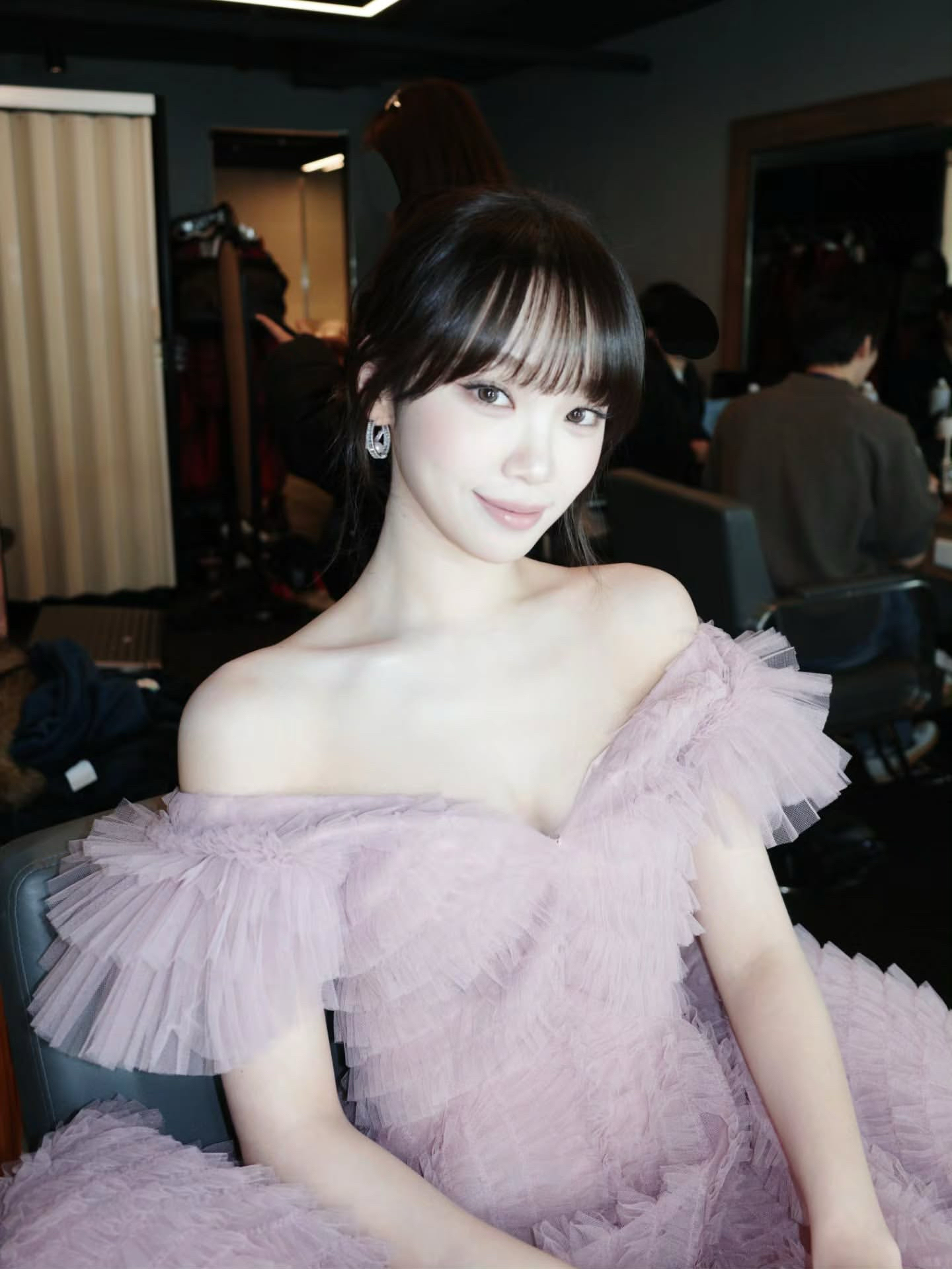 Recent activity shot of Kim Chaewon (LE SSERAFIM)