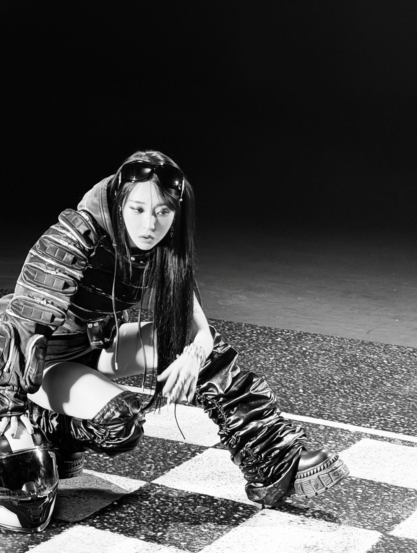 A moment captured by Moonbyul (MAMAMOO)'s fan