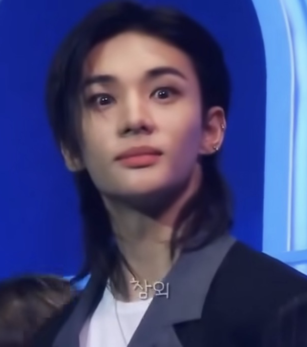A moment captured by Hyunjin (Stray Kids)'s fan